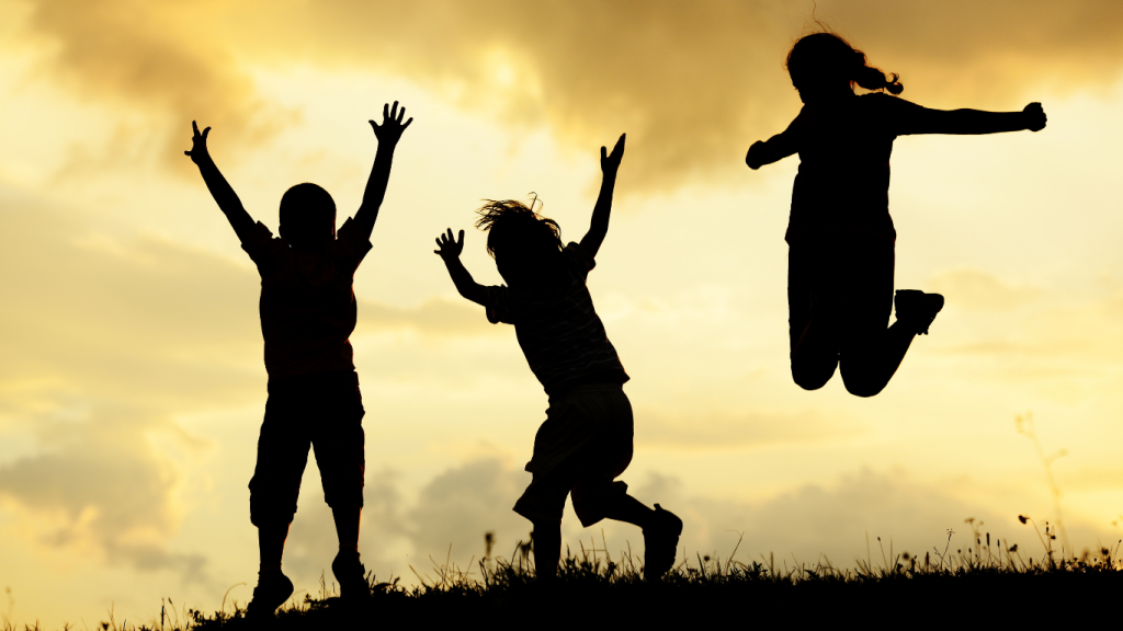 Enthusiasmus bei Kindern