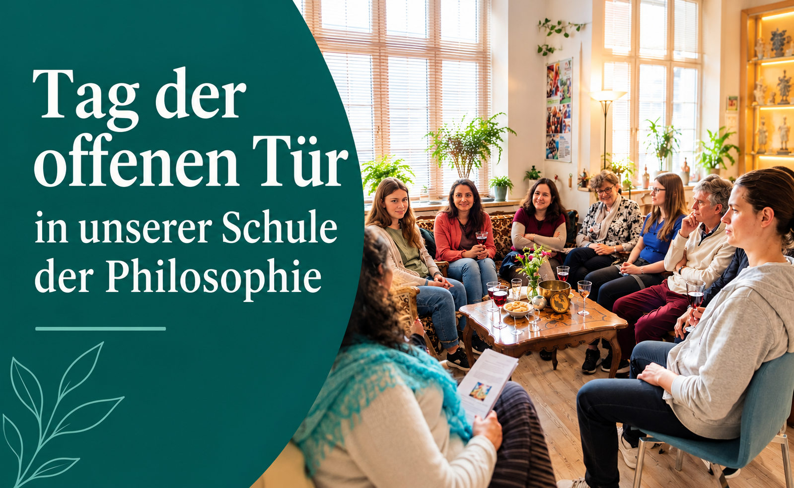 Tag der offenen Tür - Lerne unsere Schule der Philosophie kennen!